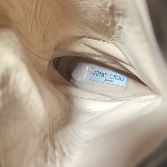 Jimmy Choo Boots 39 | Size 8 Manson 50 Suede Wedge Black Boots - Picture 6 of 9